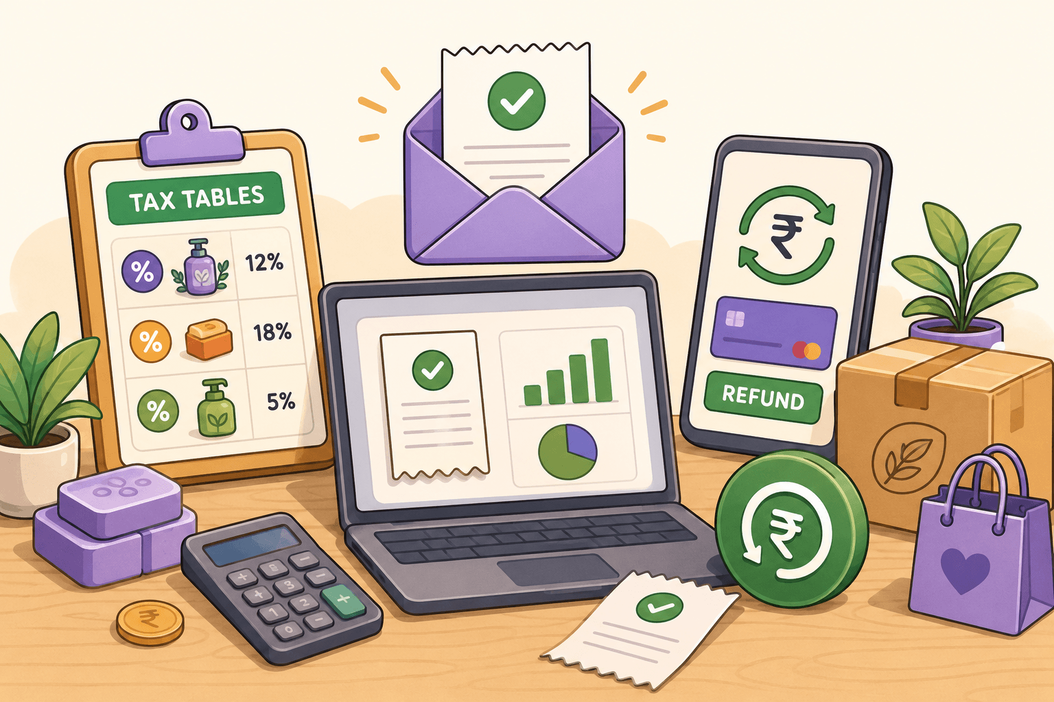 Taxes, Receipts & Refunds